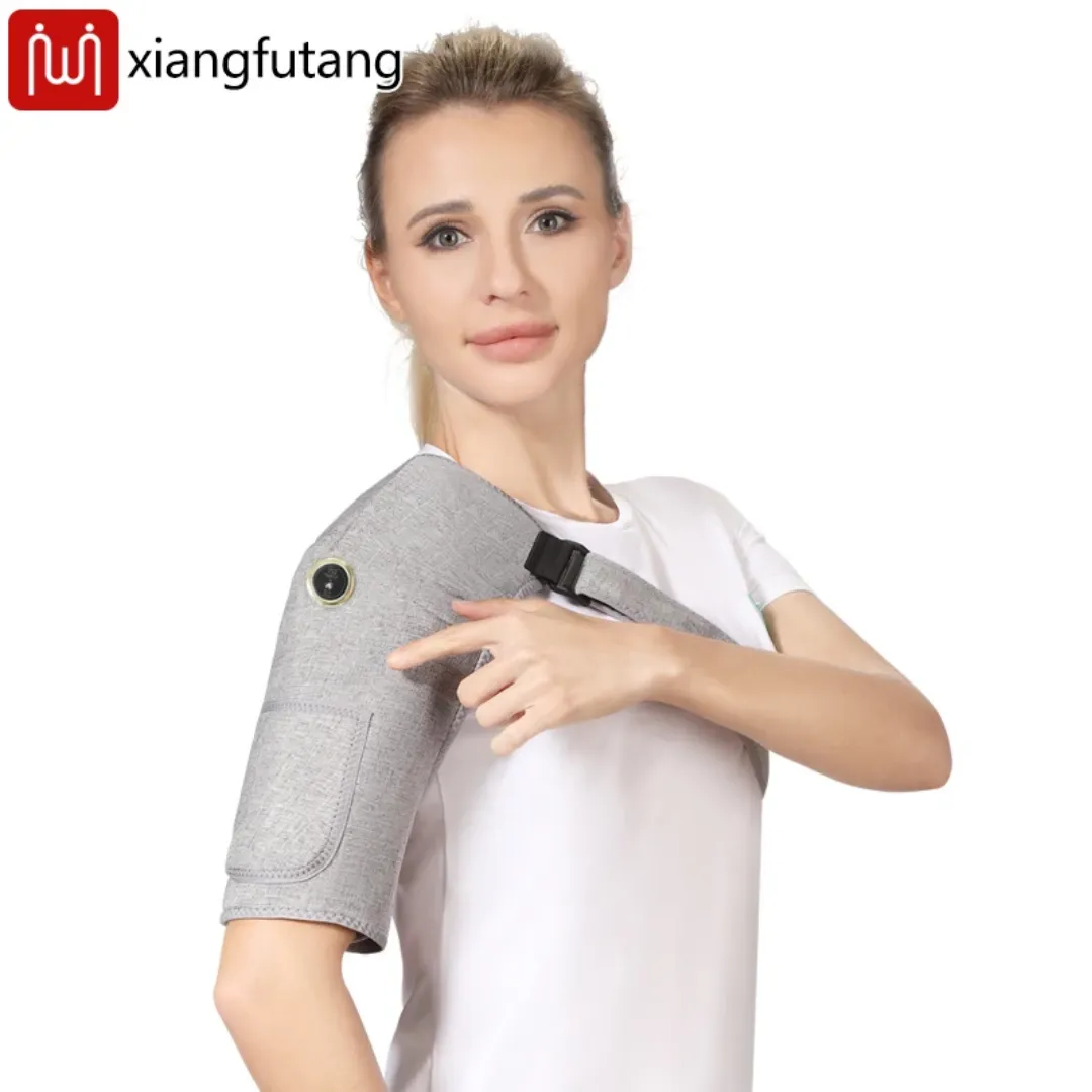 Sangle de ceinture de soutien de Massage d'épaule simple chauffante à lumière rouge prise USB pour les soins articulaires