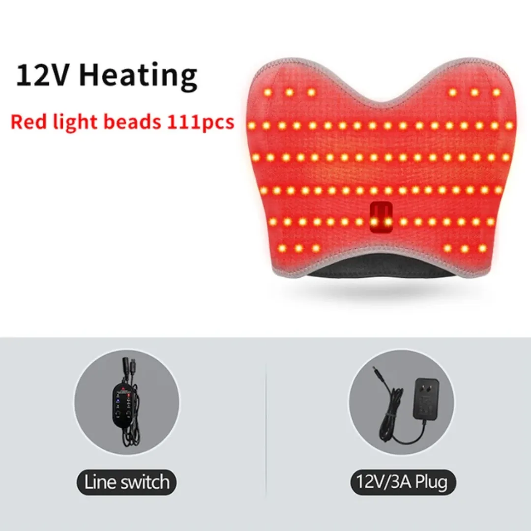 Soutien-gorge Électrique de Massage des Seins avec Lumière Rouge et Chauffage Infrarouge