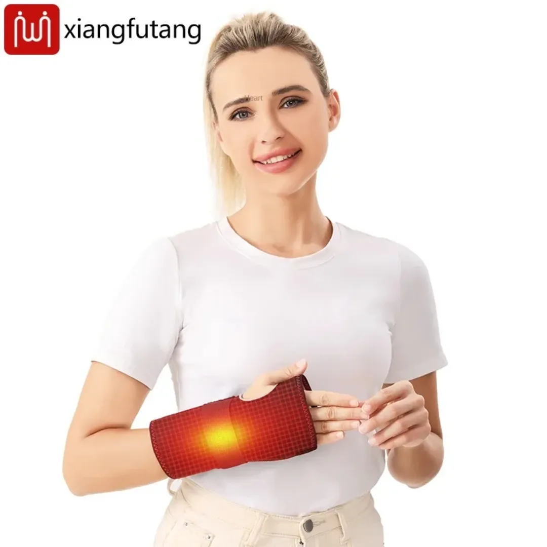 Poignet Chauffant Vibration Pad Protecteur Compresse Chaude Massage Poignet Modèle XFT-136