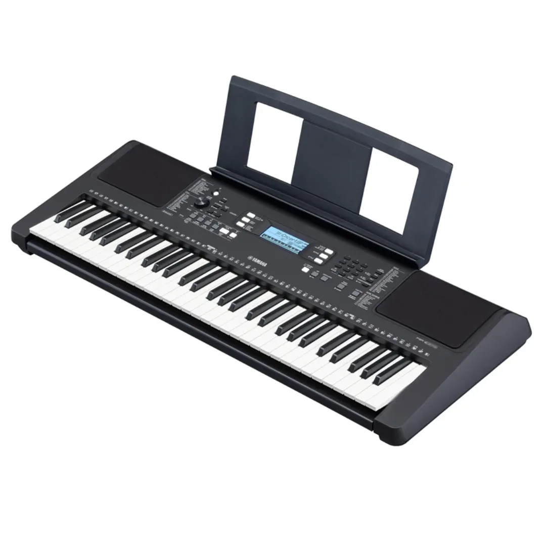 Piano Haute qualité Yamahas PSR E-383 Portable 61 touches numérique électronique orgue clavier Instrument de musique
