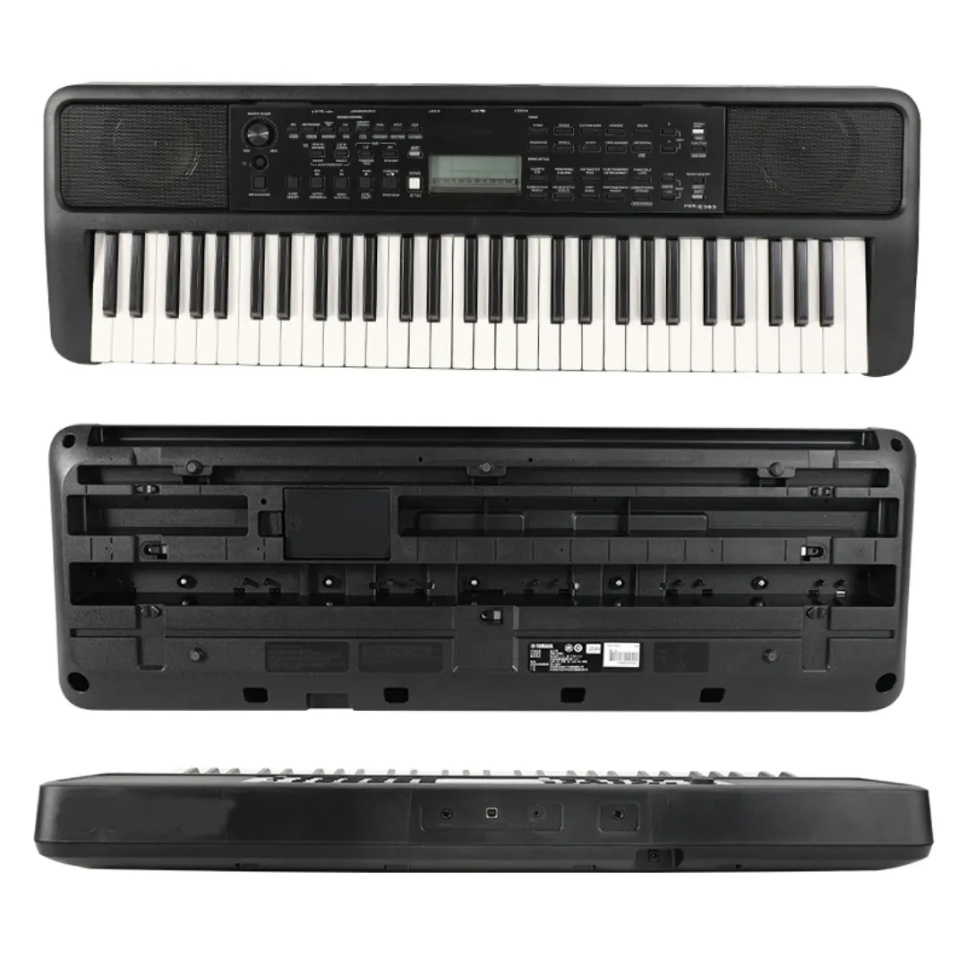 Piano Haute qualité Yamahas PSR E-383 Portable 61 touches numérique électronique orgue clavier Instrument de musique