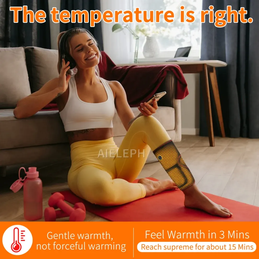 Masseur Électrique Pour Les Jambes, Modèle 3 Vitesses, Compresse Chaude