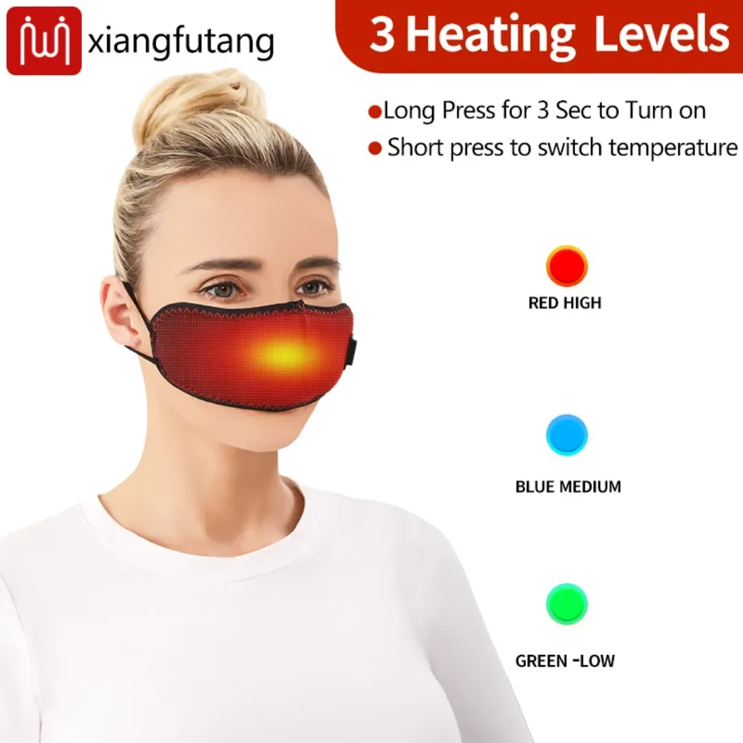 XFT 3D Therapy Chauffe-tête avec Fonction Musicale et 3 Réglages de Température