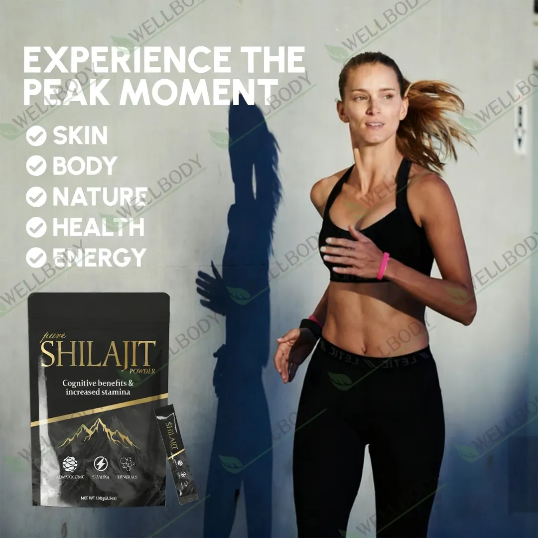 Extrait de Shilajit en Poudre 50% Acide Fulvique - Poudre de Shilajit de l'Himalaya Pure