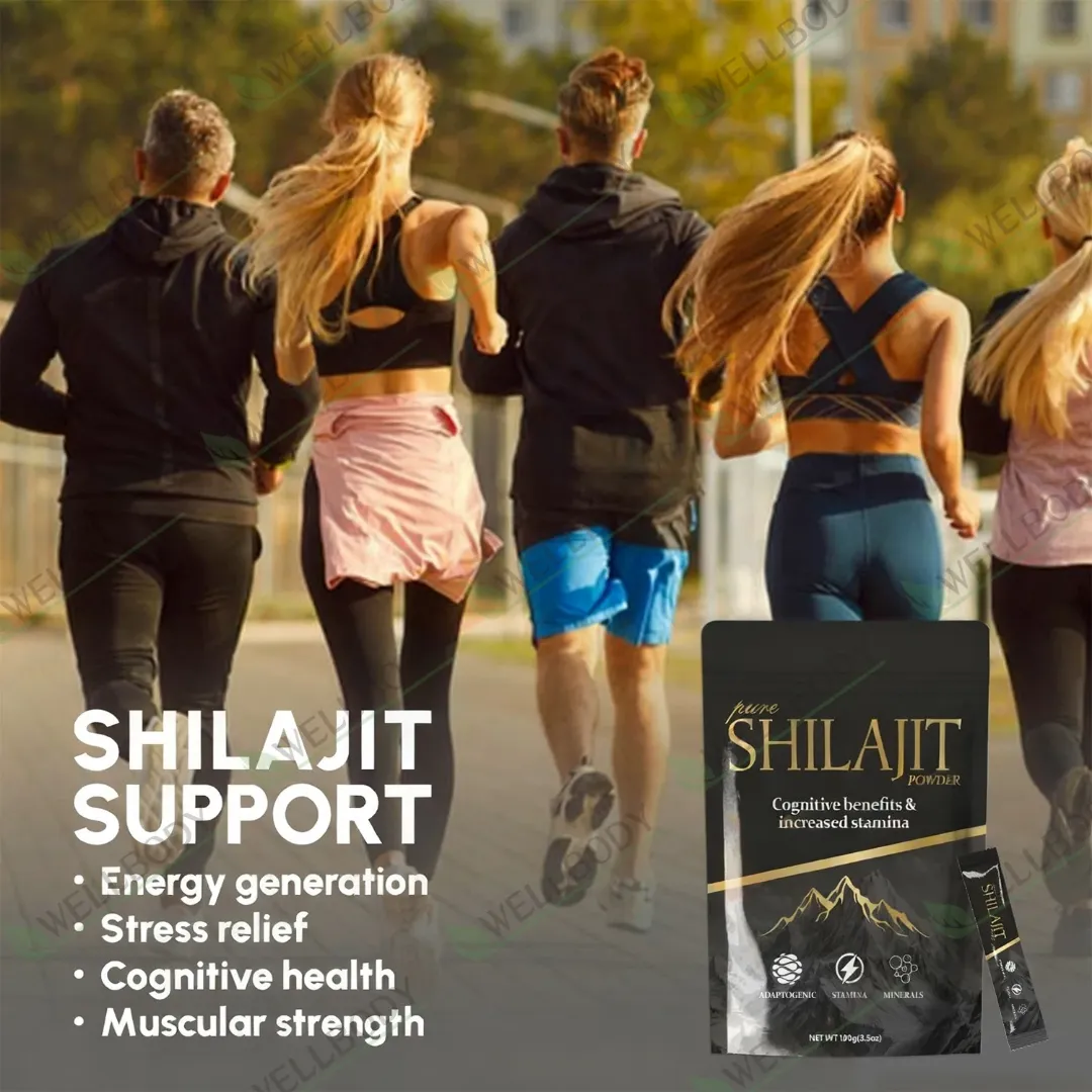 Extrait de Shilajit en Poudre 50% Acide Fulvique - Poudre de Shilajit de l'Himalaya Pure