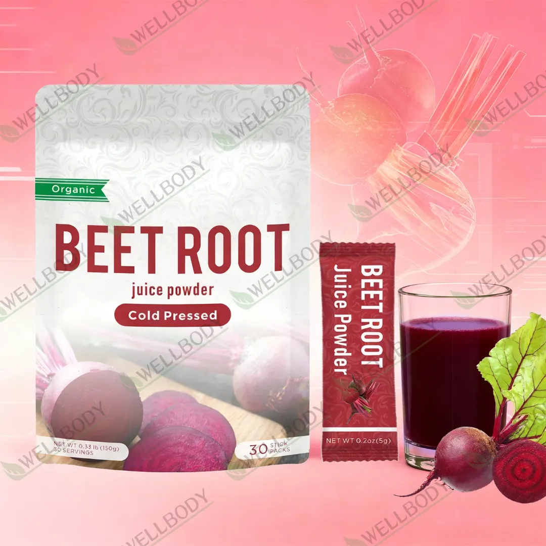 Poudre de Racine de Betterave Rouge - Supplément Nutritionnel Sportif WELLBODY