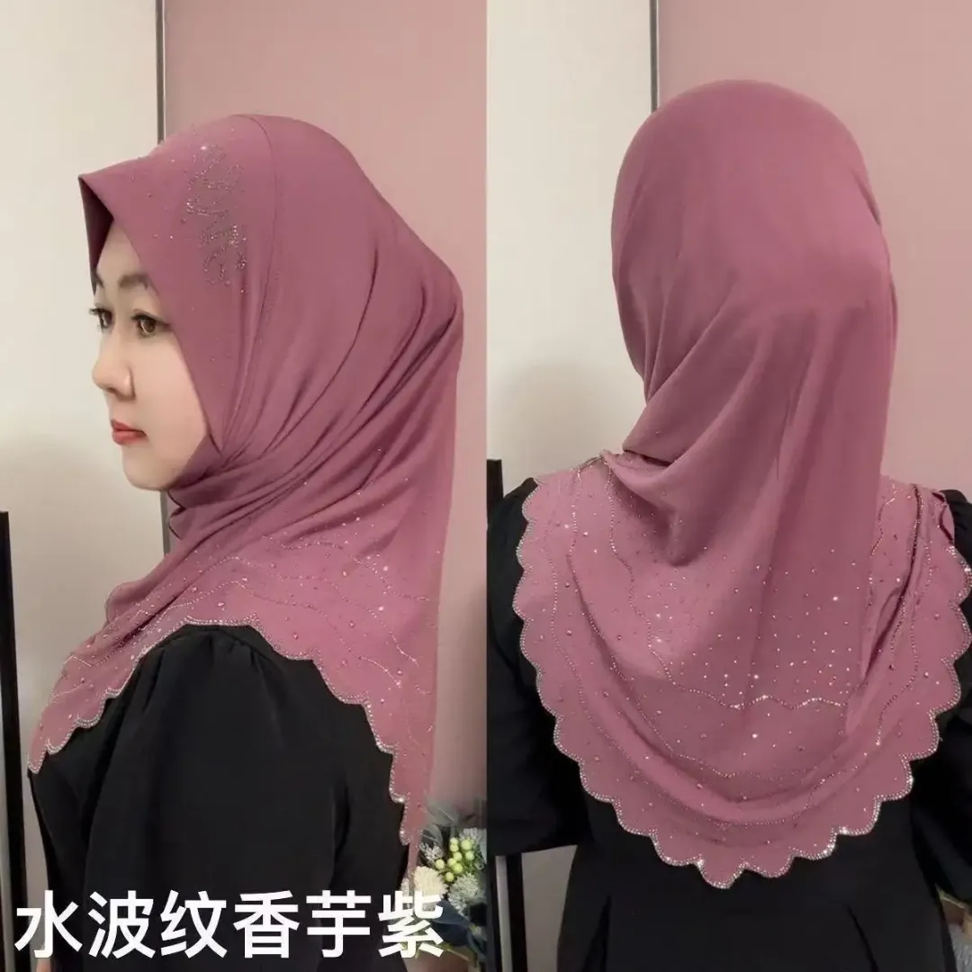 Fournisseur de la Chine pour la vente en gros de bonnets Hijab, couvre-chef extensible musulman