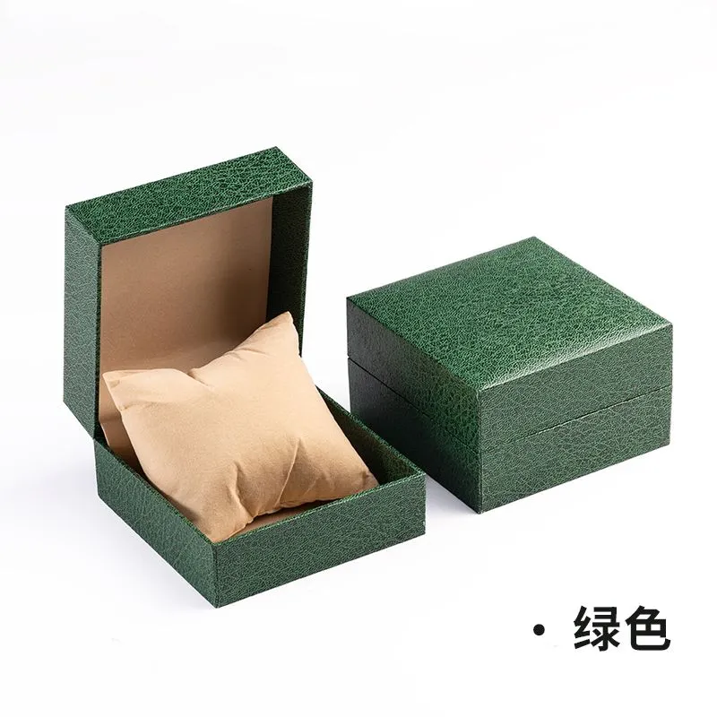 Boîte d'emballage de montre de luxe en cuir PU