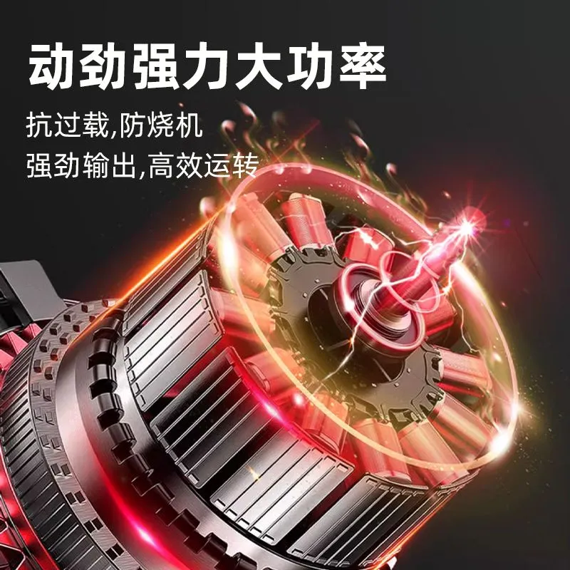 Perceuse-visseuse électrique sans fil multifonction – Kit complet 10 cellules – 2 batteries + chargeur (version percussion)