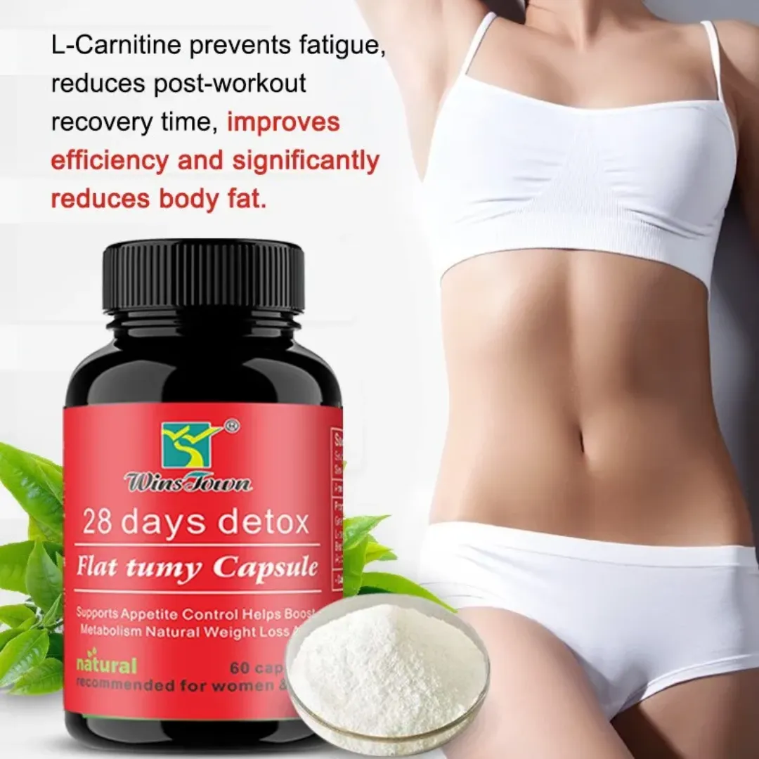 Capsules Détox 28 Jours Minceur – Perte de Poids Rapide à Base de Plantes Naturelles