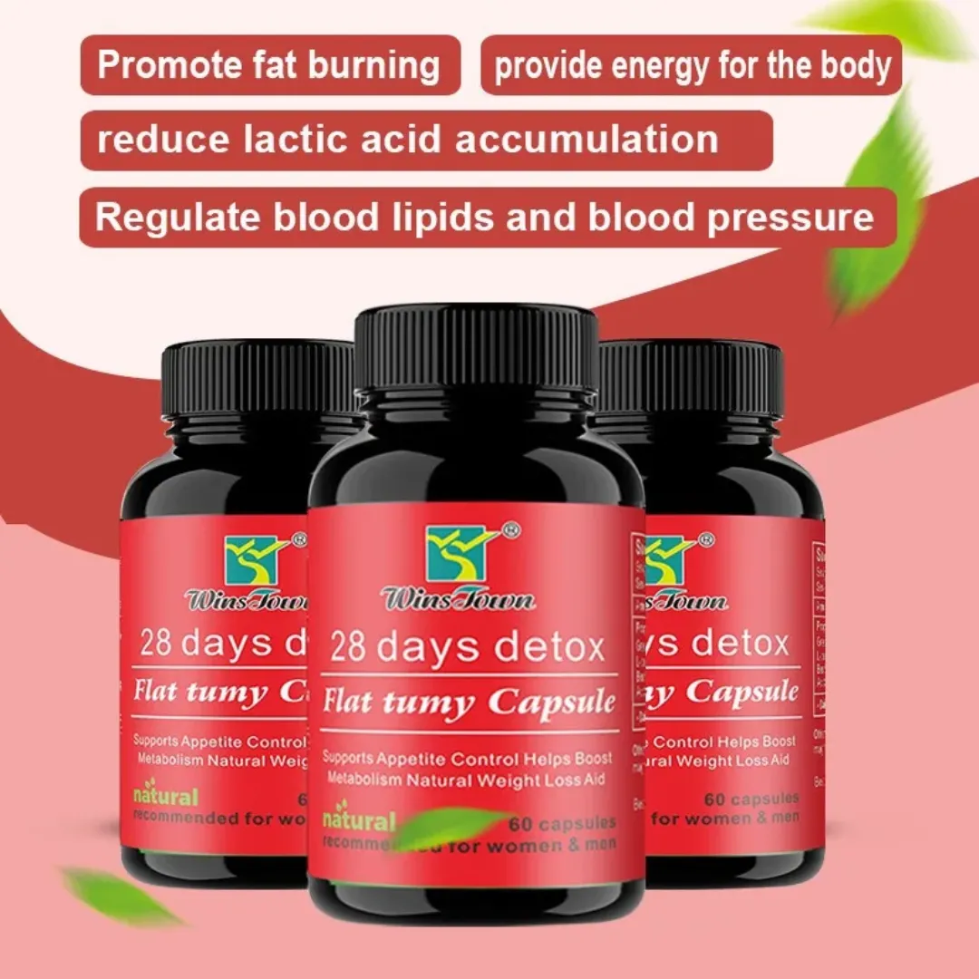 Capsules Détox 28 Jours Minceur – Perte de Poids Rapide à Base de Plantes Naturelles