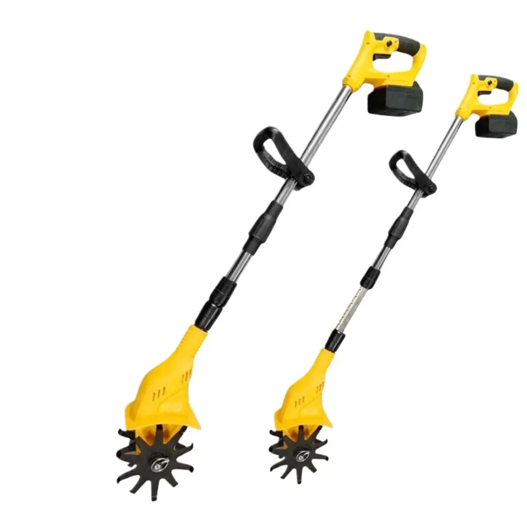Motobineuse électrique portative à batterie – Mini cultivateur de sol sans fil – Usage domestique et agricole
