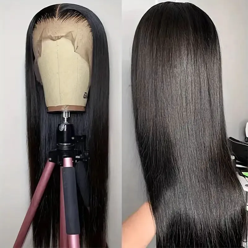 Taille 32. Perruque lace front femme ondulée longue – perruque naturelles