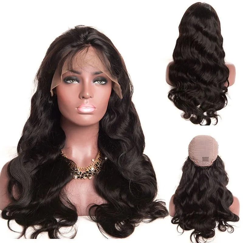 Taille 20. Perruque brésilienne ondulée – Lace front, volume naturel et finition réaliste