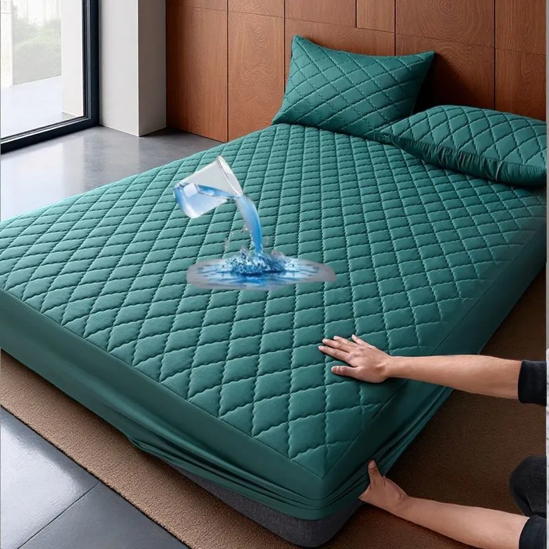 Protège-matelas imperméable matelassé – Housse intégrale respirante toutes tailles
