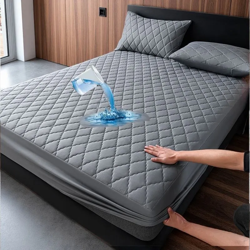 Protège-matelas imperméable matelassé – Housse intégrale respirante toutes tailles