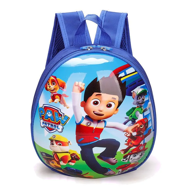 Sac à dos enfant Pat’ Patrouille jaune 3D coque rigide pour maternelle 3-6 ans