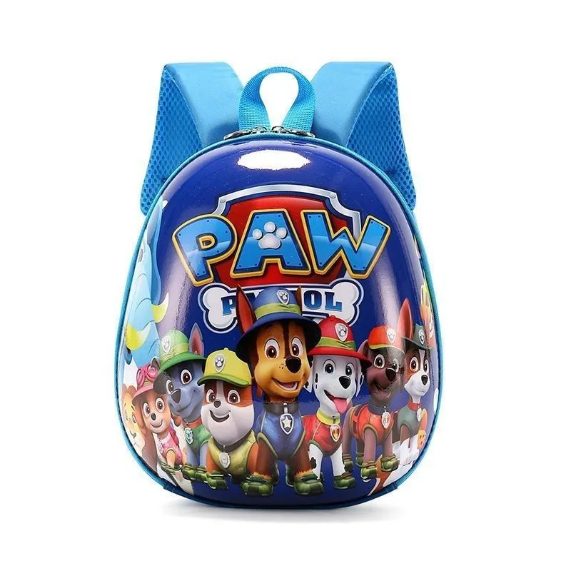 Sac à dos enfant Pat’ Patrouille jaune 3D coque rigide pour maternelle 3-6 ans